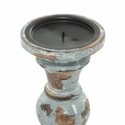 New 👍 Grayson Lane Light Blue Wooden Pillar Candle Holder - Set of 3 🎁 7 New 👍 Grayson Lane Light Blue Wooden Pillar Candle Holder - Set of 3 🎁 -GRAYSON LANE Sales 2022 330859786 AlternateImage3 l