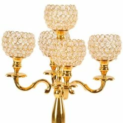 Cheap 🔔 Grayson Lane 5-Candle Aluminum Candelabra Candle Holder 🧨 -GRAYSON LANE Sales 2022 330859792 AlternateImage3 l