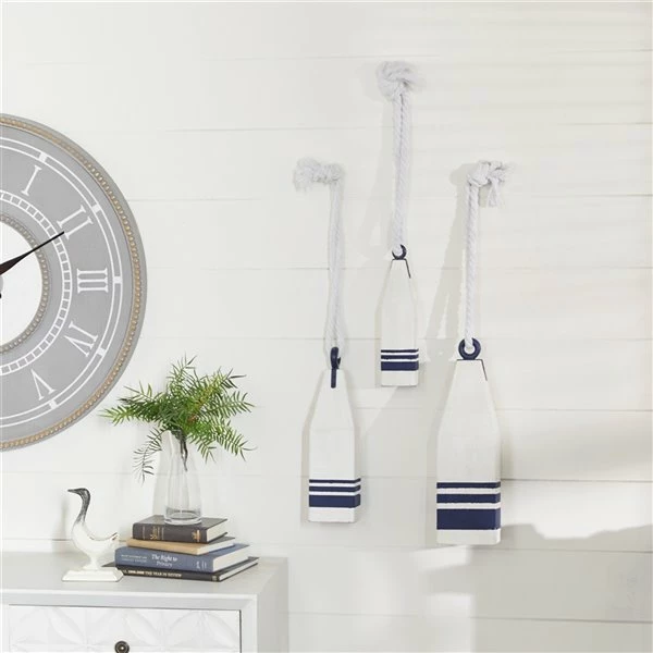 Cheapest 😀 Grayson Lane White Wood Nautical Sculpture 👏 2 Cheapest 😀 Grayson Lane White Wood Nautical Sculpture 👏 - Image 2