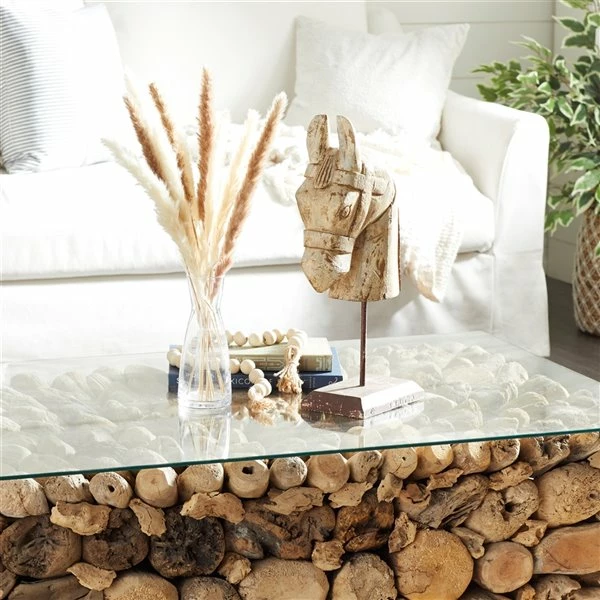 New ๐ Grayson Lane Brown Mango Wood Horse Sculpture โ๏ธ 2 New ๐ Grayson Lane Brown Mango Wood Horse Sculpture โ๏ธ - Image 2