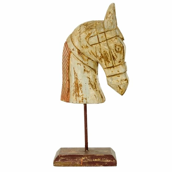 New ๐ Grayson Lane Brown Mango Wood Horse Sculpture โ๏ธ 1 New ๐ Grayson Lane Brown Mango Wood Horse Sculpture โ๏ธ