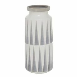 Best deal 🔥 Grayson Lane Traditional Grey Ceramic Vase ⭐