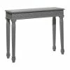 Coupon 🔔 Grayson Lane Gray Farmhouse Console Table ⭐