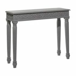 Coupon 🔔 Grayson Lane Gray Farmhouse Console Table ⭐