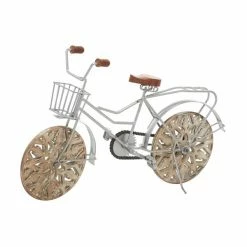 Best Pirce 💯 Grayson Lane Vintage Brown Metal Bicycle Sculpture ⭐