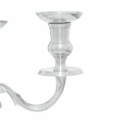 Outlet 😍 Grayson Lane 5-Candle Silver Aluminum Candelabra Candle Holder 🌟 -GRAYSON LANE Sales 2022 330859850 AlternateImage3 l