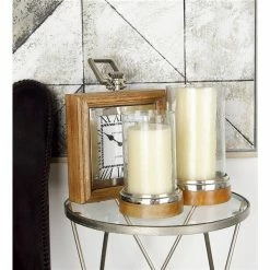 Cheap ⭐ Grayson Lane 1-Candle Glass Hurricane Candle Holder - Set of 3 😍 7 Cheap ⭐ Grayson Lane 1-Candle Glass Hurricane Candle Holder - Set of 3 😍 -GRAYSON LANE Sales 2022 330859856 AlternateImage2 l