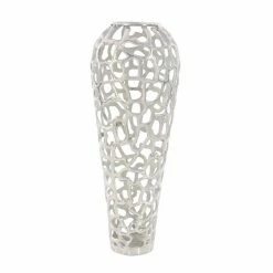 Best reviews of 😉 Grayson Lane Contemporary Silver Aluminum Vase 🤩 -GRAYSON LANE Sales 2022 330859858 AlternateImage4 l