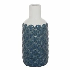Cheapest 🎉 Grayson Lane Blue Ceramic Vase 🧨