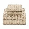 New 💯 Grayson Lane Beige Mother of Pearl Boxes - Set of 2 🧨