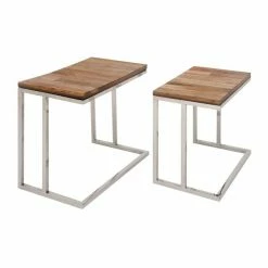 Flash Sale 💯 Grayson Lane Brown Accent Table Set - 2-Piece 🛒