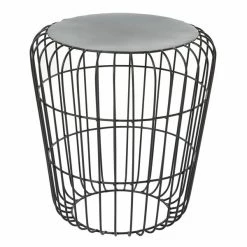 Buy ❤️ Grayson Lane Round Outdoor End Table 17-in W x 17-in L 💯 -GRAYSON LANE Sales 2022 330859872 AlternateImage4 l