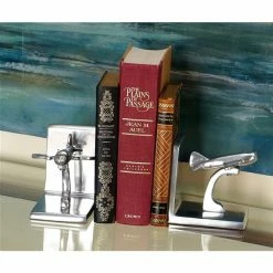Coupon 🔥 Grayson Lane Aluminum Plane Bookends - Set of 2 🛒 -GRAYSON LANE Sales 2022 330859879 AlternateImage1 l