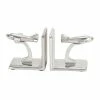 Coupon 🔥 Grayson Lane Aluminum Plane Bookends - Set of 2 🛒