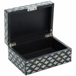 Best Sale ✨ Grayson Lane Black Mother of Pearl Boxes - Set of 2 💯 -GRAYSON LANE Sales 2022 330859881 AlternateImage2 l