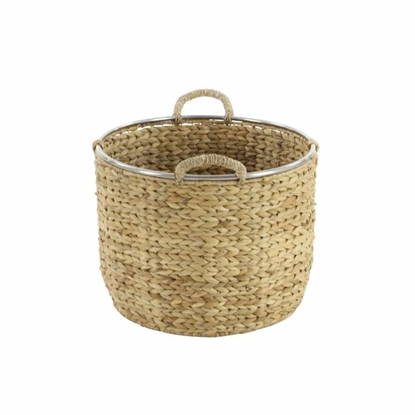 Wholesale 😀 Grayson Lane Tan Sea Grass Storage Baskets - Set of 2 🎁 4 Wholesale 😀 Grayson Lane Tan Sea Grass Storage Baskets - Set of 2 🎁 - Image 4