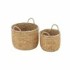 Wholesale 😀 Grayson Lane Tan Sea Grass Storage Baskets - Set of 2 🎁