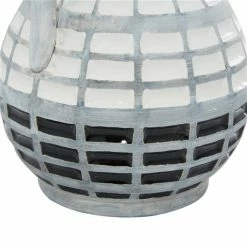 Budget 🧨 Grayson Lane Grey Ceramic Vases - Set of 2 ⌛ -GRAYSON LANE Sales 2022 330859901 AlternateImage3 l