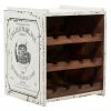 Brand new 🛒 Grayson Lane 12.85-in x 16.35-in White Wood Wine rack 🔥