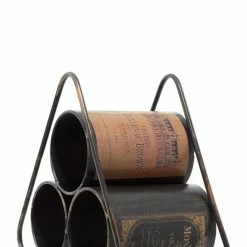 Best deal 🛒 Grayson Lane 6-in x 10-in Black Metal Wine rack ❤️ -GRAYSON LANE Sales 2022 330859909 AlternateImage2 l