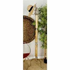 Flash Sale 🤩 Grayson Lane Silver and Brown 5-hook 🧥 Coat Stand 👏 -GRAYSON LANE Sales 2022 330859920 AlternateImage1 l