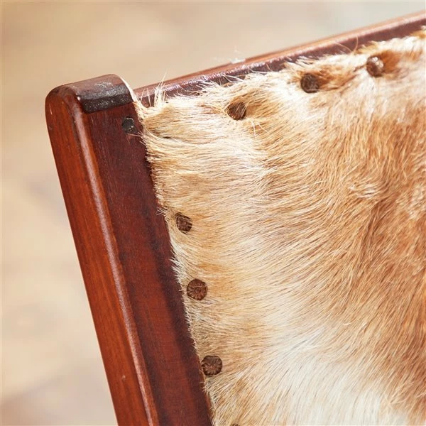 New ✔️ Grayson Lane Rustic Brown Genuine Leather Accent Chair 💯 3 New ✔️ Grayson Lane Rustic Brown Genuine Leather Accent Chair 💯 - Image 3