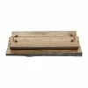 Top 10 🎉 Grayson Lane Brown Teak Wood Trays - Set of 2 😉