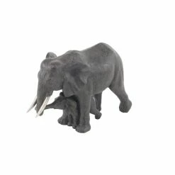 Buy ✔️ Grayson Lane Dark Grey Polystone Elephant Sculpture 👍 -GRAYSON LANE Sales 2022 330859948 AlternateImage4 l