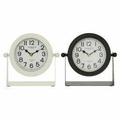 Flash Sale ⭐ Grayson Lane Standard Analog Round Tabletop Clock - Set of 2 🌟 -GRAYSON LANE Sales 2022 330859950 AlternateImage5 l