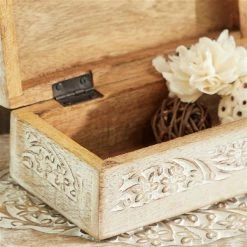Wholesale 🔥 Grayson Lane Natural White Mango Wood Boxes - Set of 3 ⌛ -GRAYSON LANE Sales 2022 330859953 AlternateImage2 l