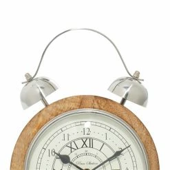 Best reviews of 🔥 Grayson Lane Standard Round Analog Tabletop Clock 🔥 -GRAYSON LANE Sales 2022 330859954 AlternateImage4 l