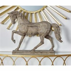 Buy 👍 Grayson Lane Beige Polystone Horse 🧨 -GRAYSON LANE Sales 2022 330859960 AlternateImage1 l