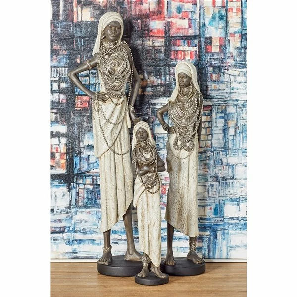 Deals ๐ Grayson Lane White Polystone Women Sculptures - Set of 3 โญ 2 Deals ๐ Grayson Lane White Polystone Women Sculptures - Set of 3 โญ - Image 2