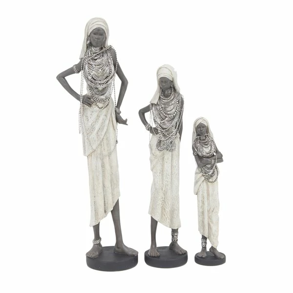Deals ๐ Grayson Lane White Polystone Women Sculptures - Set of 3 โญ 1 Deals ๐ Grayson Lane White Polystone Women Sculptures - Set of 3 โญ