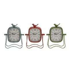 New ⌛ Grayson Lane Analog Standard Square Tabletop Clock - Set of 3 😉