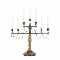 Best Sale β Grayson Lane 7-Candle Metal Candelabra Candle Holder π