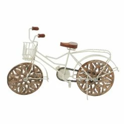 Promo ✨ Grayson Lane White Metal Bicycle Sculpture 🧨 -GRAYSON LANE Sales 2022 330859968 AlternateImage4 l