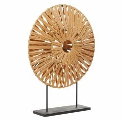 Best Sale ⌛ Grayson Lane Tan Metal Sculpture ❤️