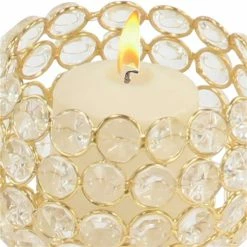 Outlet 💯 Grayson Lane 3-Candle Metal Votive Candle Holder ✔️ -GRAYSON LANE Sales 2022 330859977 AlternateImage3 l