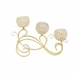 Outlet 💯 Grayson Lane 3-Candle Metal Votive Candle Holder ✔️ -GRAYSON LANE Sales 2022 330859977 AlternateImage5 l