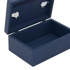 Top 10 👍 Grayson Lane Blue Wood Boxes - Set of 2 ⭐ -GRAYSON LANE Sales 2022 330859983 AlternateImage2 l
