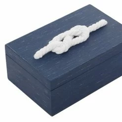 Top 10 👍 Grayson Lane Blue Wood Boxes - Set of 2 ⭐ -GRAYSON LANE Sales 2022 330859983 AlternateImage3 l