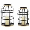 Best Pirce 💯 Grayson Lane Metal Lantern Candle Holder - Set of 2 🔥