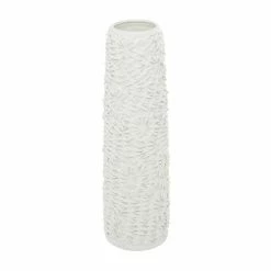 Deals ⌛ Grayson Lane White Contemporary Ceramic Vase 😀 -GRAYSON LANE Sales 2022 330859989 AlternateImage4 l