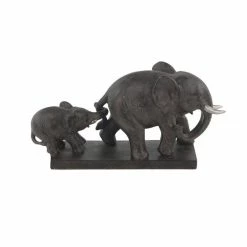 Best reviews of ⭐ Grayson Lane Eclectic Brown Polystone Elephant Sculpture 👏