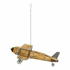 Flash Sale 👍 Grayson Lane Tan Metal Plane Sculpture ✨ -GRAYSON LANE Sales 2022 330859997 AlternateImage3 l