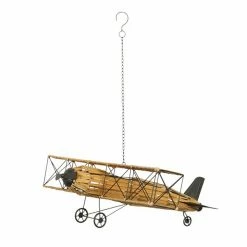 Flash Sale 👍 Grayson Lane Tan Metal Plane Sculpture ✨ -GRAYSON LANE Sales 2022 330859997 AlternateImage4 l