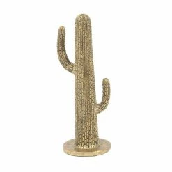 Budget 💯 Grayson Lane Gold Polystone Cactus Sculptures - Set of 2 🔥 -GRAYSON LANE Sales 2022 330860006 AlternateImage3 l