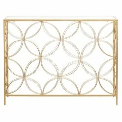 Wholesale 💯 Grayson Lane Gold Modern Console Table ✨ -GRAYSON LANE Sales 2022 330860013 AlternateImage5 l