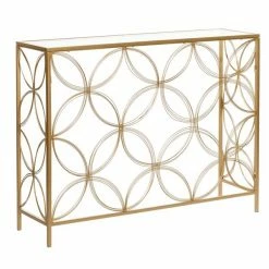 Wholesale π― Grayson Lane Gold Modern Console Table β¨